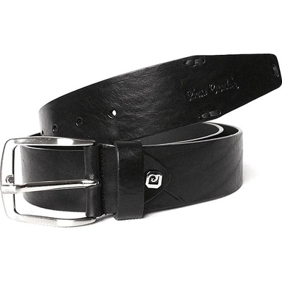 Pierre Cardin černý pánský kožený opasek 7500