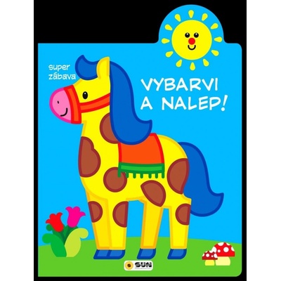 Konik 2-3 roky: Vybarvi a nalep