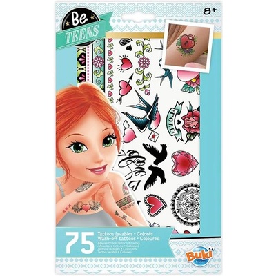 Buki france BeTeens Временно татуировка - цветна (TA003)