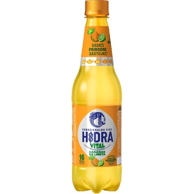 Hidra ISO Hidra Vital funkční nápoj ananas & limeta 0,5 l