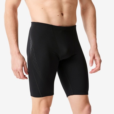 Decathlon pánske jammer plavky Fiti čierne