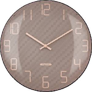 NeXtime Стенен часовник Shade розов (3299RZ)