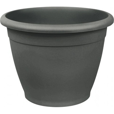 Nohel Garden kvetináč NAXOS plastový antracitový 18x14cm