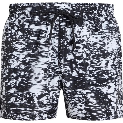 Calvin Klein Бански гащета Calvin klein jeans Short Drawstring-Print swimming shorts - Black (Glitched Marble Aop Black)