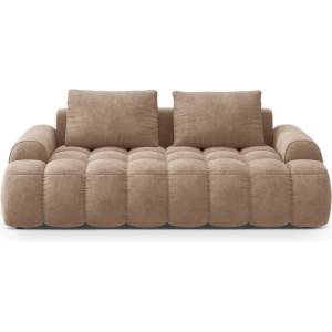 Cosmopolitan Design Светлокафяв кадифен диван 200 cm Linz - Cosmopolitan Design (COS_3S_120_F1_LINZ2)