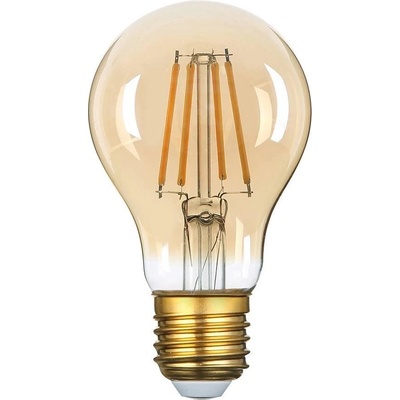 Optonica LED žárovka E27 A60 Golden Glass 8W Teplá bílá