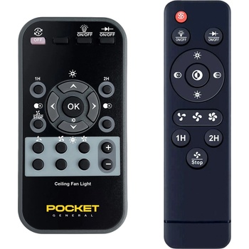 General POWROL Ceiling Fans with Lights - Вентилатор за таван дистанционно управление дубликат (POWROL Ceiling Fans with Lights)