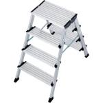 KRAUSE Двустранна стълба със широки Krause Treppo, 2x4, до 125 мм стъпала (06126047) (06126047)