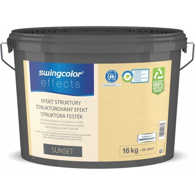 Swingcolor Barva s efektem struktury, sunset, 16 kg 6280 T0016 1670