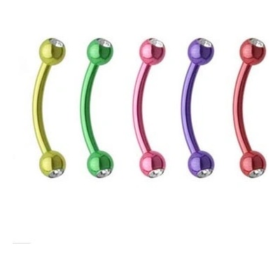 Šperky4U piercing do obočí OB01173-G