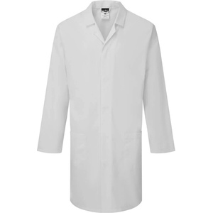 Portwest essential es1 es852 / Унисекс лабораторна престилка - бяла xxxl (es852whrxxxl)