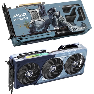 ASRock Radeon RX 9070 XT Monster Hunter Wilds Edition 16GB GDDR6 256bit (RX9070XT MH 16G)
