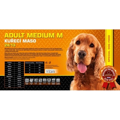 Bardog Adult Medium Kuřecí 2 x 15 kg