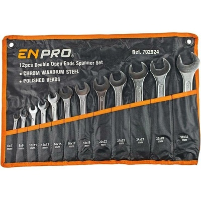 Enpro Klíče otevřené oboustranné 12 ks, 6 - 32 mm 702924