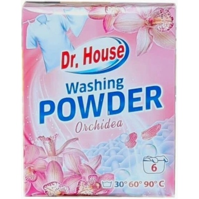 Dr. House Washing Powder prací prášok Orchidea 600 g