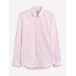 Celio Светлорозова мъжка риза с вталена кройка Celio Narox Celio | Rozov | МЪЖЕ | S