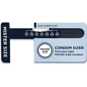 MISTER SIZE Линийка за измерване ширината на пениса Mister Size