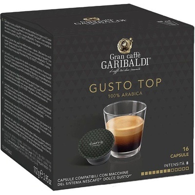Gran Caffe GARIBALDI Кафе капсула Garibaldi Gusto Top 16 бр. , съвместими с Dolce Gusto (100451)