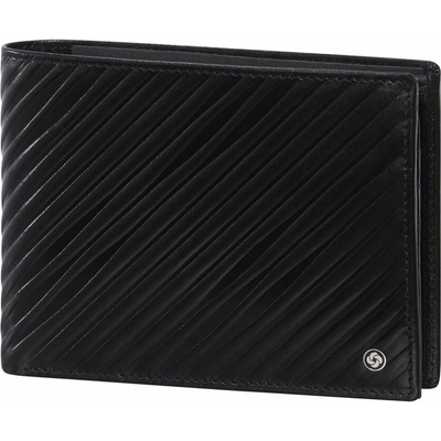 Samsonite Luxusní velká pánská kožená Refined SLG 155856-1041 černá