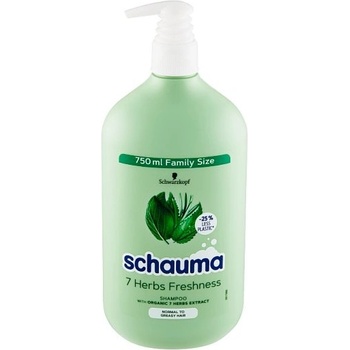 Schauma 7 Herbs Freshness šampón 750 ml