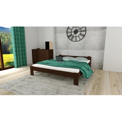 ComfortMatrace Isabela + rošt masiv borovice barva ořech