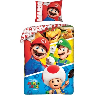 Halantex Детски спален комплект Halantex - Super Mario All (SMM-003BL)