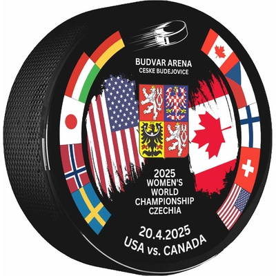 Puk Ice Hockey Women's World Championship Czechia MS 2025 Dueling Final Gold Medal Game USA vs. Canada