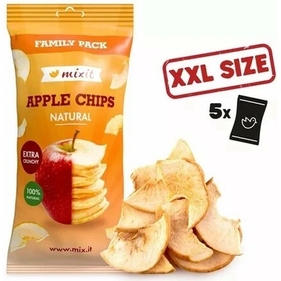 Mixit Velké jablečné chipsy Natural 140 g