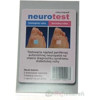 Neurotest emp diagnostický test diabet. polyneuropatie 2 ks