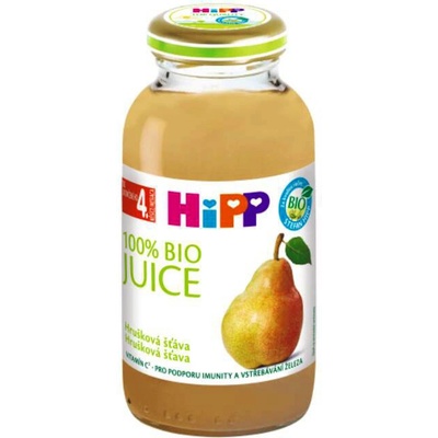 HiPP 100% Hrušková šťáva BIO 4m 200 ml – Zboží Dáma