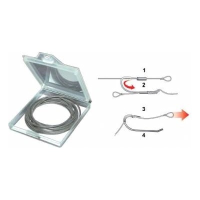 Extra Carp Silikon bužírka na boilisový vlas 0,7mm 1m