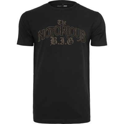 Mister Tee Тениска Notourious BIG Logo Tee black XXLUB-MT2015-00007 - Тъмносив, размер XL