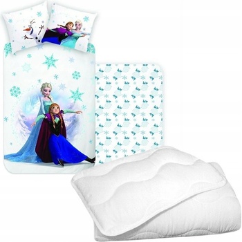 Carbotex obliečky Ľadové Kráľovstvo Princezné na Korčuliach 4498 40 x 60 cm 100 x 135 cm