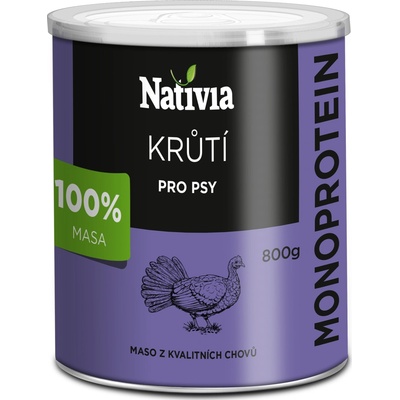 Nativia krůtí svalovina 800 g