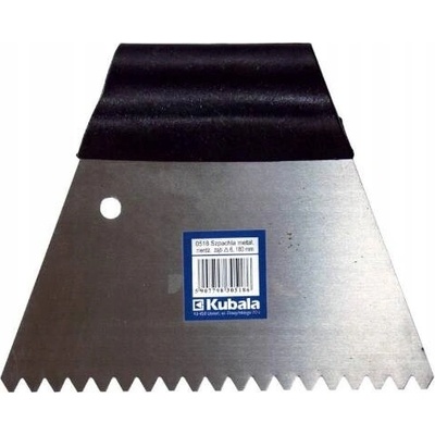 Kubala špachtľa nerezová 180mm, zub V6