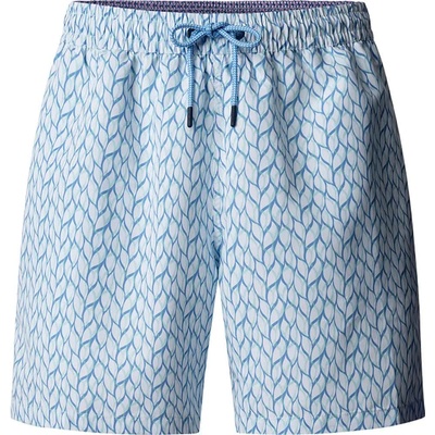 Hackett Бански гащета Hackett Crystalline swimming shorts - Blue (White)