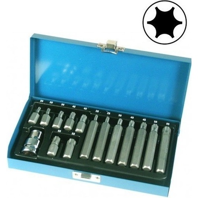 Sada bitů Proteco Torx 10 mm, 15 ks