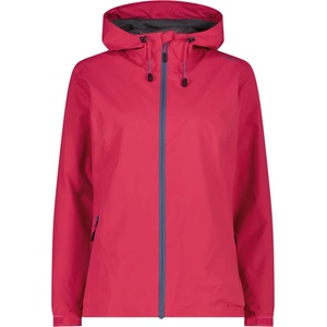 CMP Дамско водоустойчиво яке CMP Women's Jacket Fix Hood with Pack Pocket Waterproof jacket - Magenta - размер 42 (EU) (102-5201-0715)