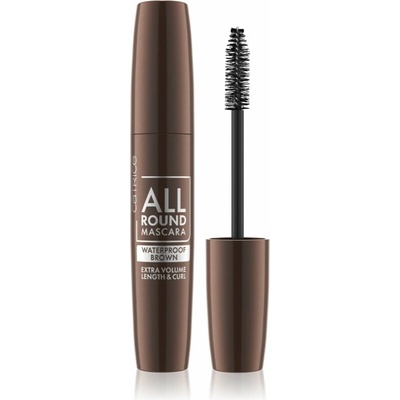 Catrice Allround řasenka pro prodloužení, natočení a objem voděodolná 020 Brown 12 ml