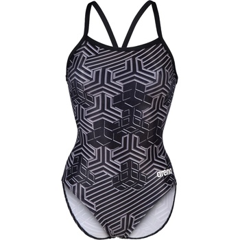 Image 1 of arena Дамски бански костюм Arena Kiko Pro Swimsuit Womens - Black/Black