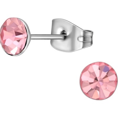 Mabell dámske náušnice z chirurgickej ocele PINKYPAY SK221A4S6682-LIGHTROSEC45