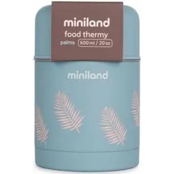 Image 1 of Miniland Термос за храна Miniland - Terra, Palms, 600 ml (89445)