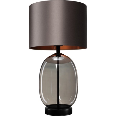 Kaspa Настолна лампа Salvador с черна основа графитена (41122108)