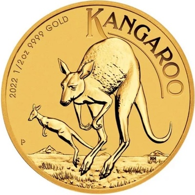 The Perth Mint zlatá mince Australian Kangaroo 1/2 oz