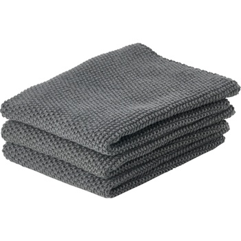 Zone Denmark Кърпи за кухня Zone антрацит 3 бр (330474)