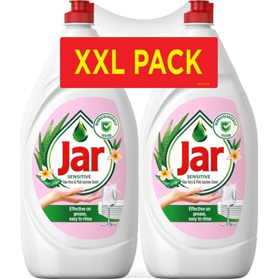 Jar na umývanie riadu Aloe Vera & Jasmine 2 × 1,35 l