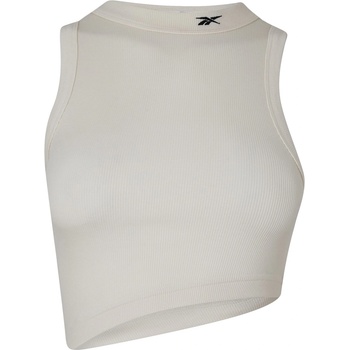 Image 1 of Reebok Classics Cropped Ribbed Tank Top - Clawht