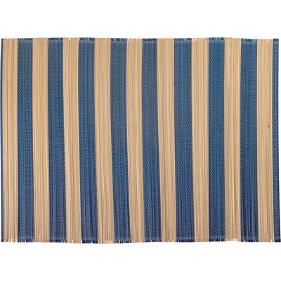 Bloomingville Подложки за чинии Marola 35 x 45 см бежово и синьо 4 бр (82064924)