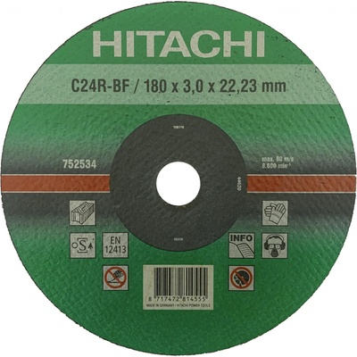 Hikoki Rezný kotúč 180 mm 752534