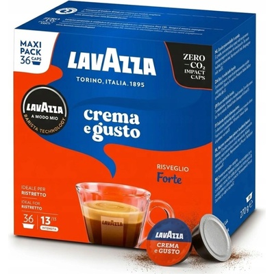 Lavazza A Modo Mio Crema e Gusto Forte kapsule 36 ks